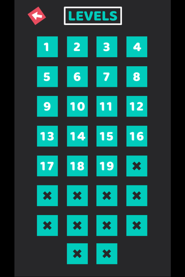 Maze Control Levels Screenshot.