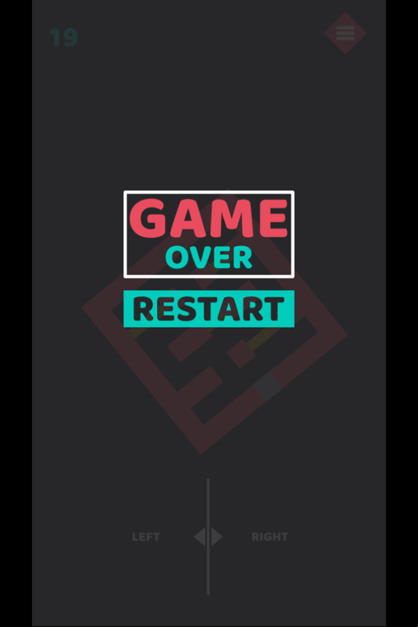 Maze Control Restart Screenshot.