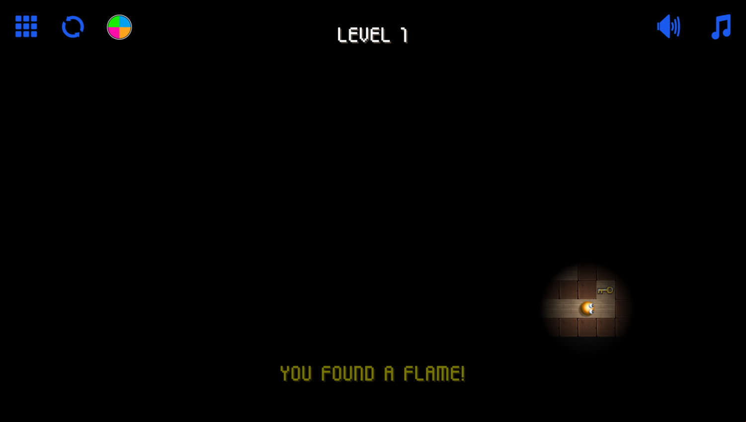 Maze Shadow 2 Game Found Flame Screenshot.