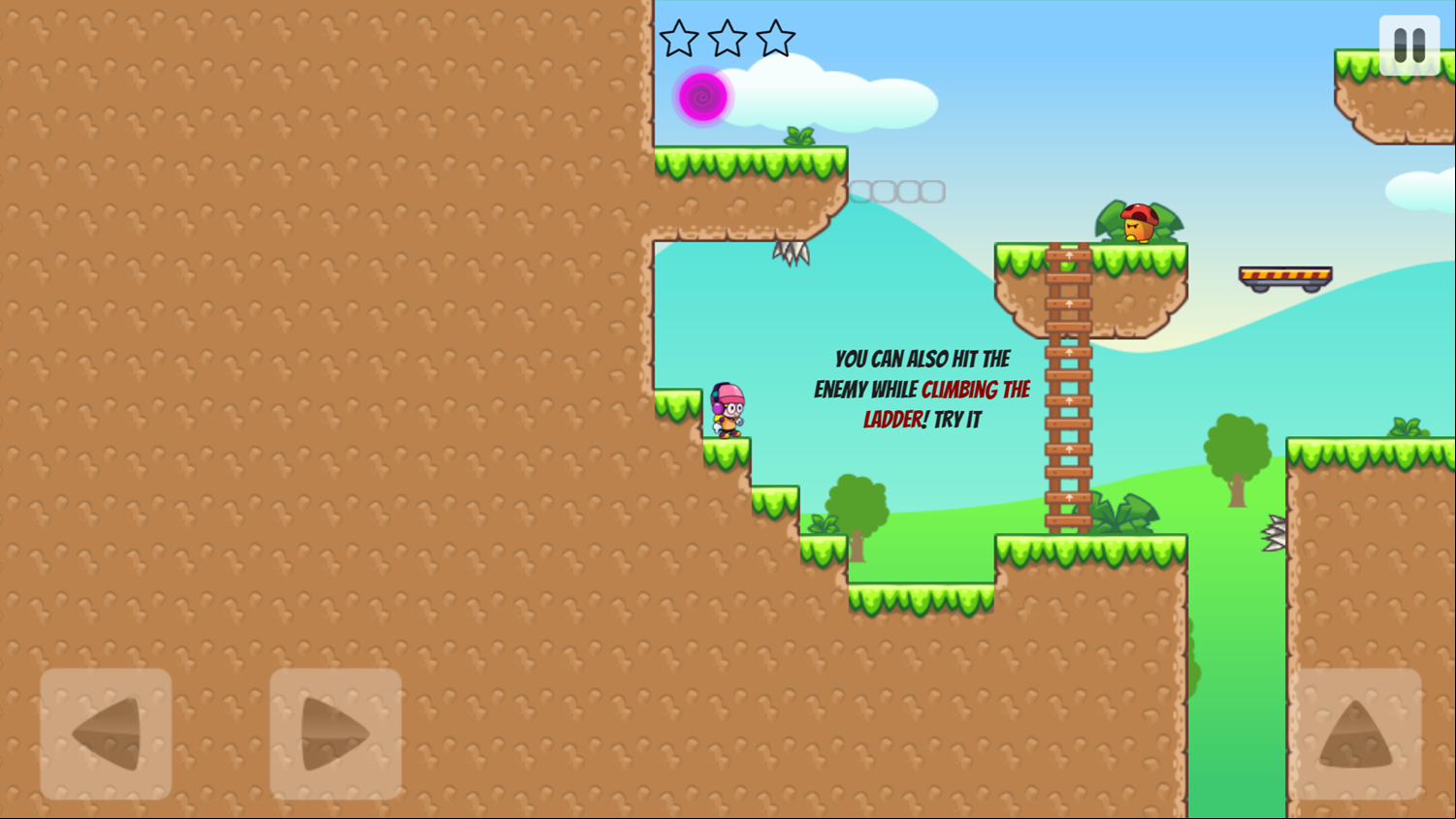 Melody's Adventure 2 Game Ladder Hit Info Screenshot.