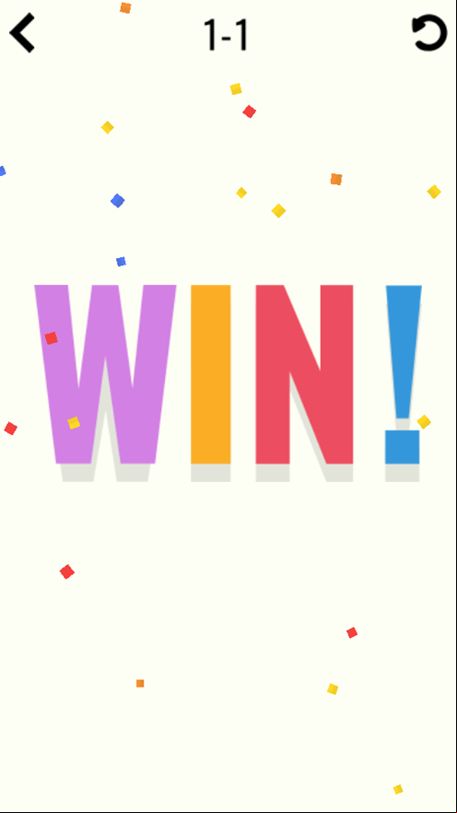 Memory Challenge Game Level Win Screenshot.
