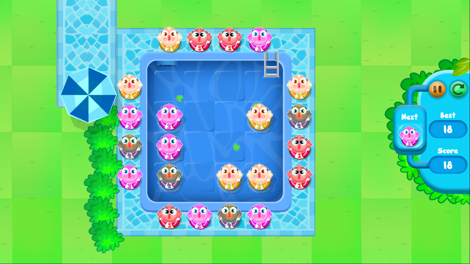 Merge Fish Game Screenshot.