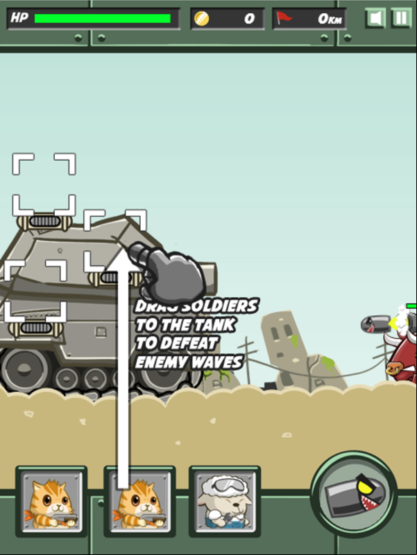 Metal Animal Game Start Screenshot.