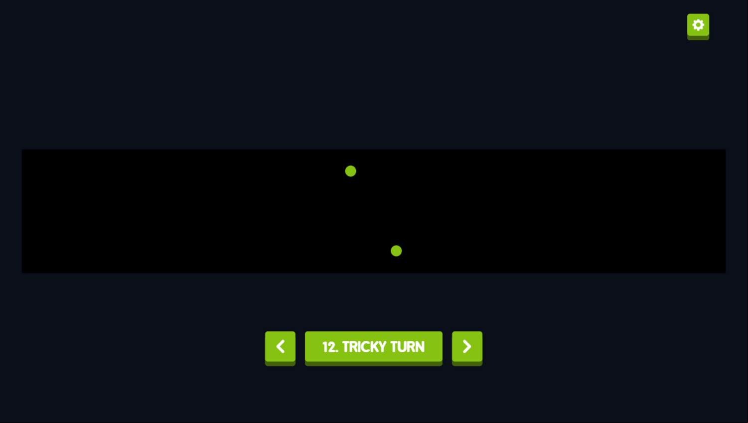 Mini Games Game 12 Tricky Turn Screenshot.
