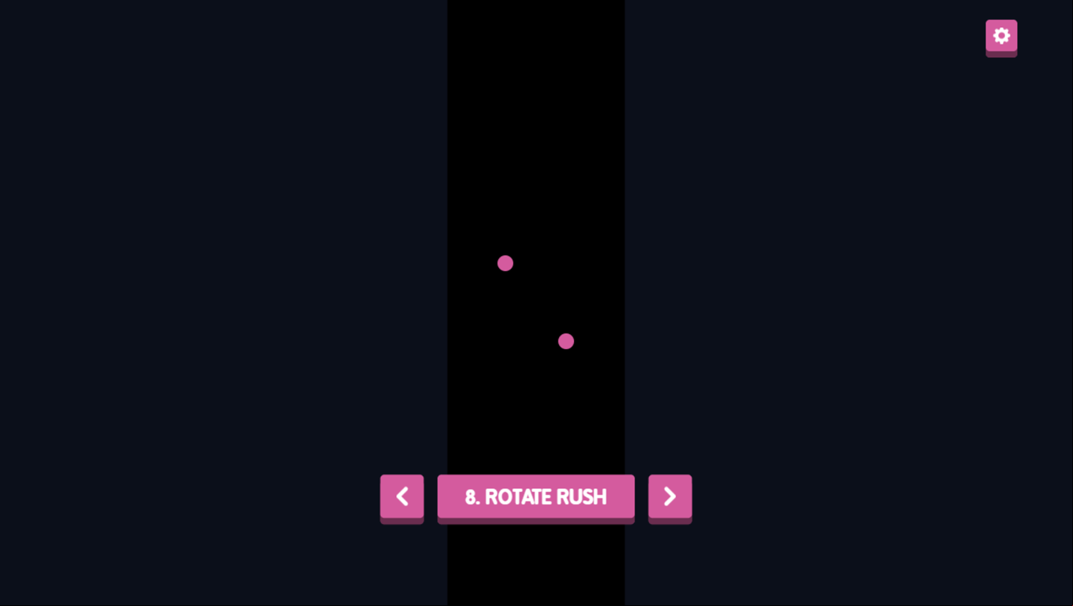 Mini Games Game 8 Rotate Rush Screenshot.