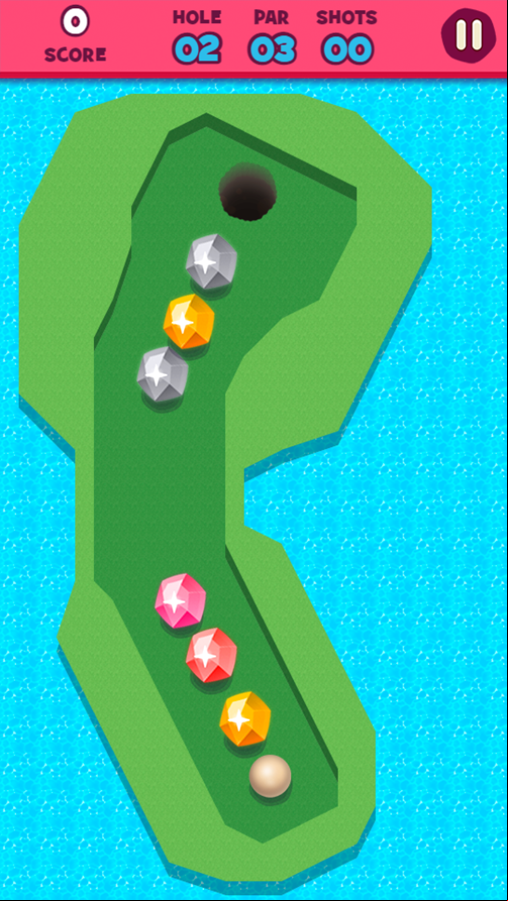 Mini Golf Adventures Game Next Level Screenshot.