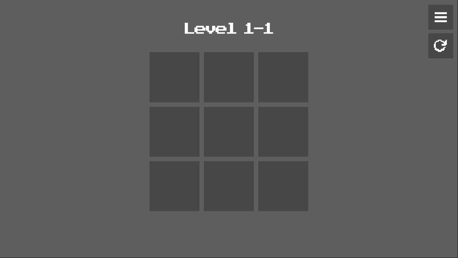 Minimal Memory Game Screenshot.
