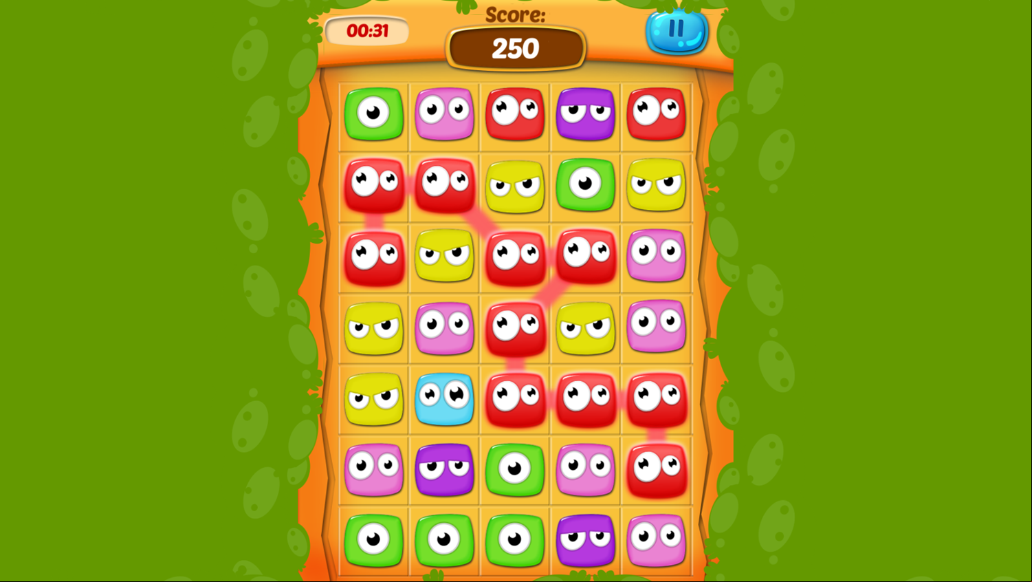 Monstertopia Game Level Play Screenshot.