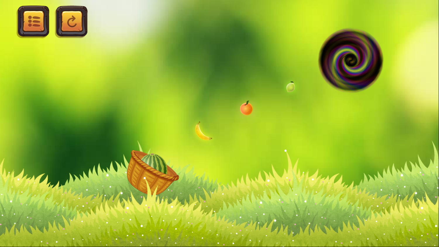 Mortar Watermelon Game Level Start Screenshot.