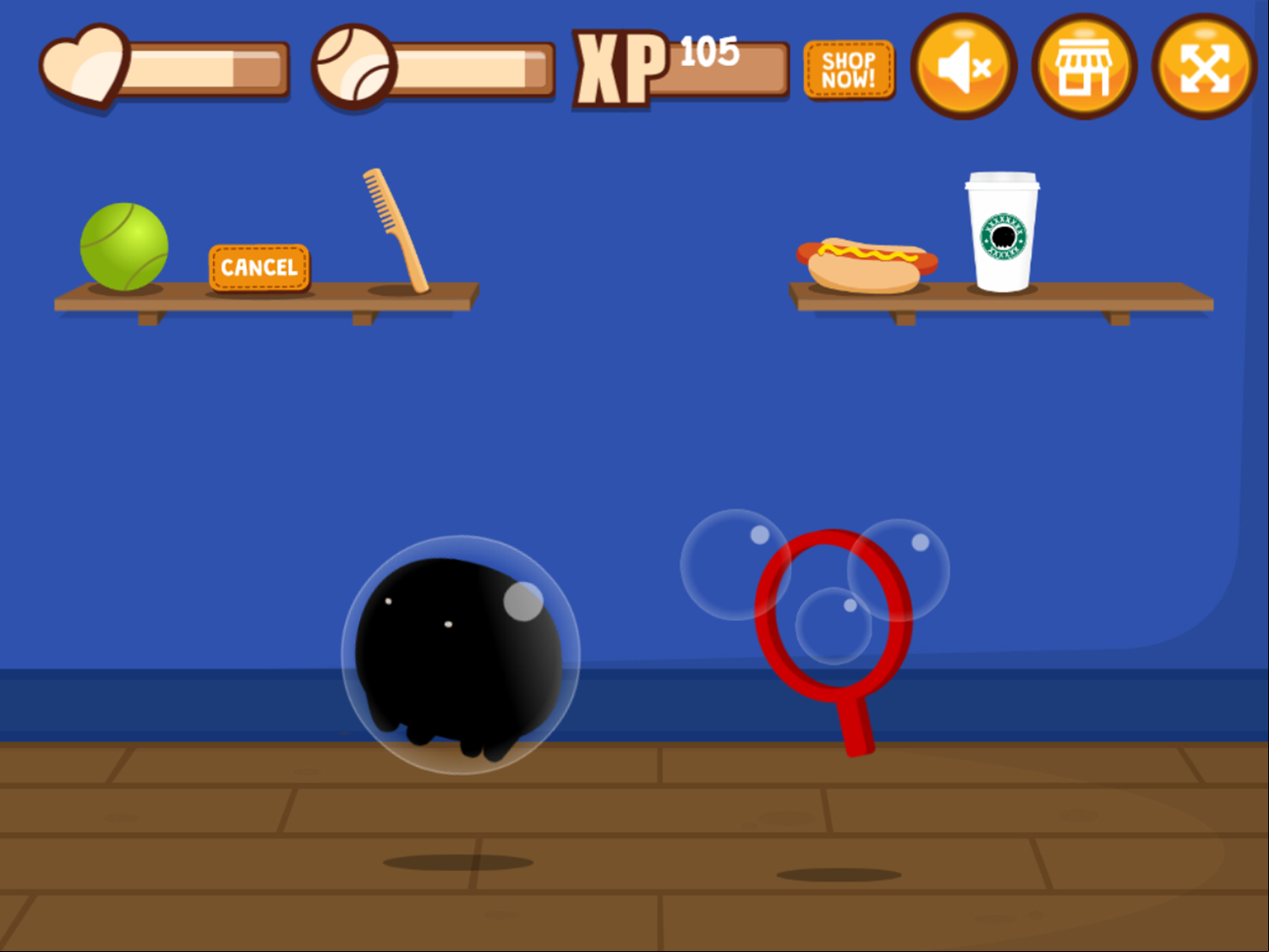 My Puki Game Play Screenshot.