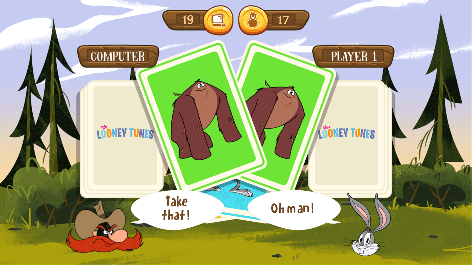 New Looney Tunes Snap Game Play Screenshot.