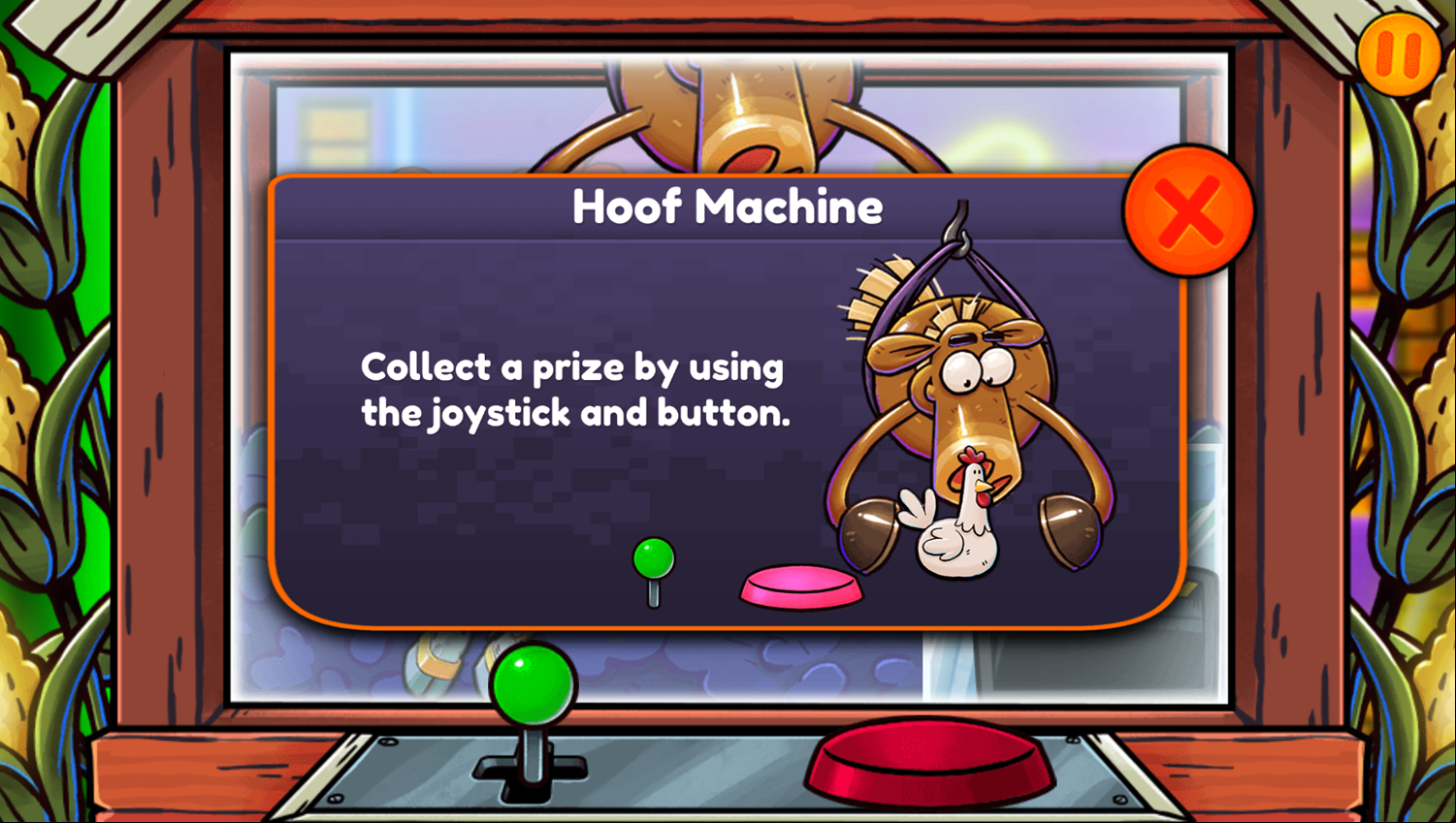 Nick Arcade Game Stage Select Hoof Machine How To Play Screenshot.