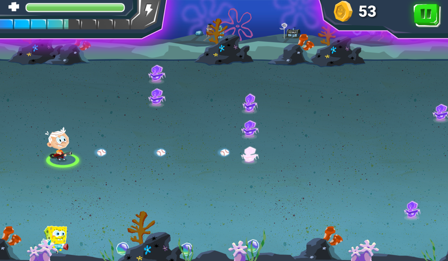Nick Blaster Squad Game Play Screenshot.