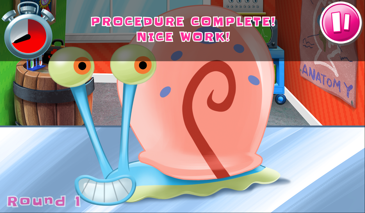 Nick Pet Vet Treat Gary Complete Screenshot.