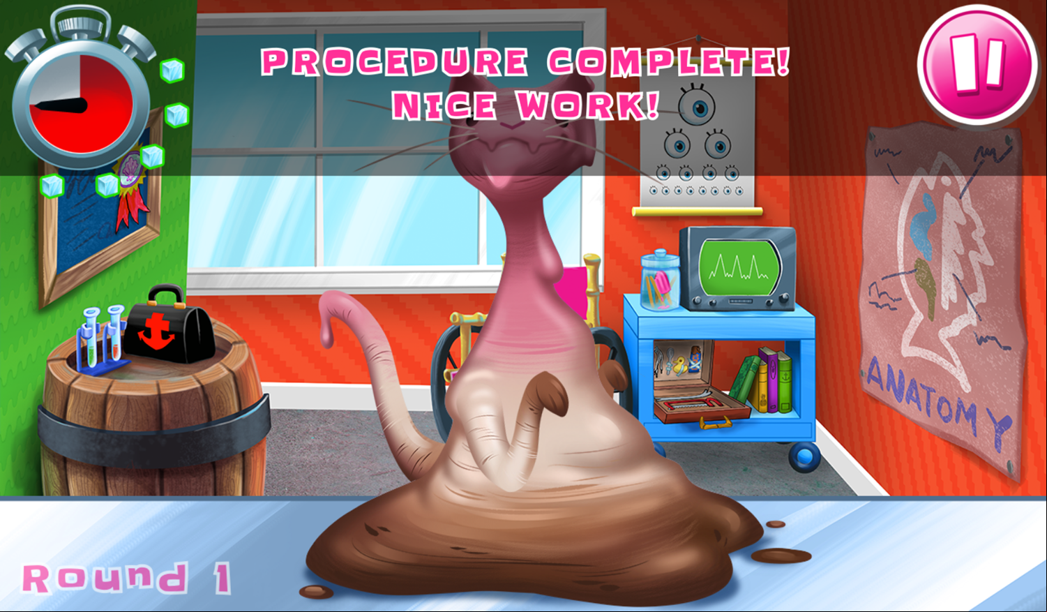 Nick Pet Vet Treat Kitty Complete Screenshot.