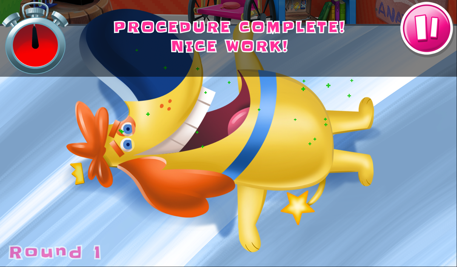 Nick Pet Vet Treat Sparky Complete Screenshot.