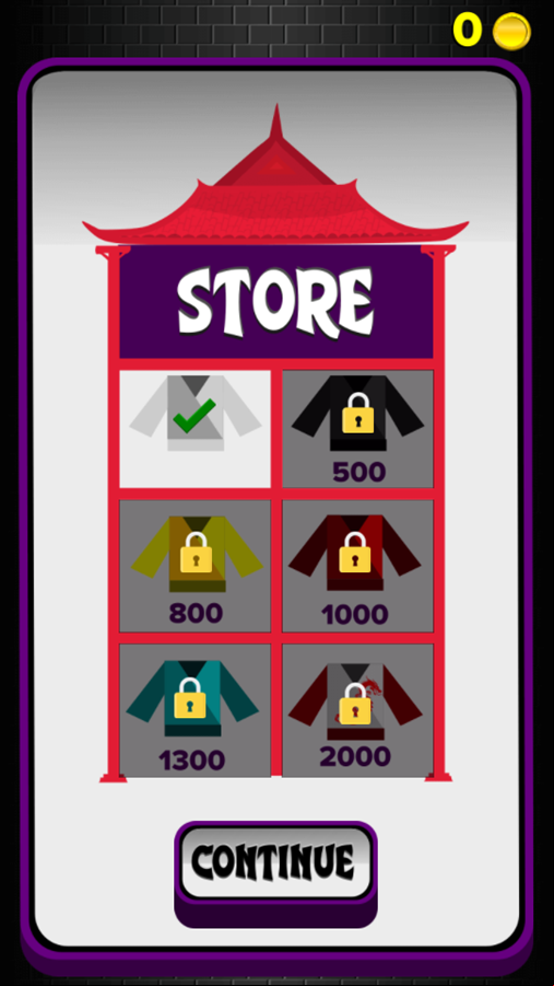 Ninja Gravity Game Store Screenshot.