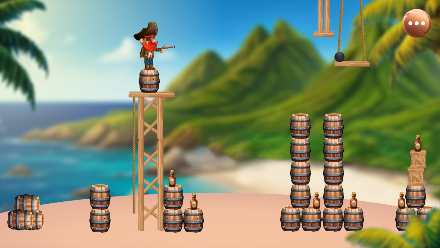 No More Rum Game Final Level Screenshot.