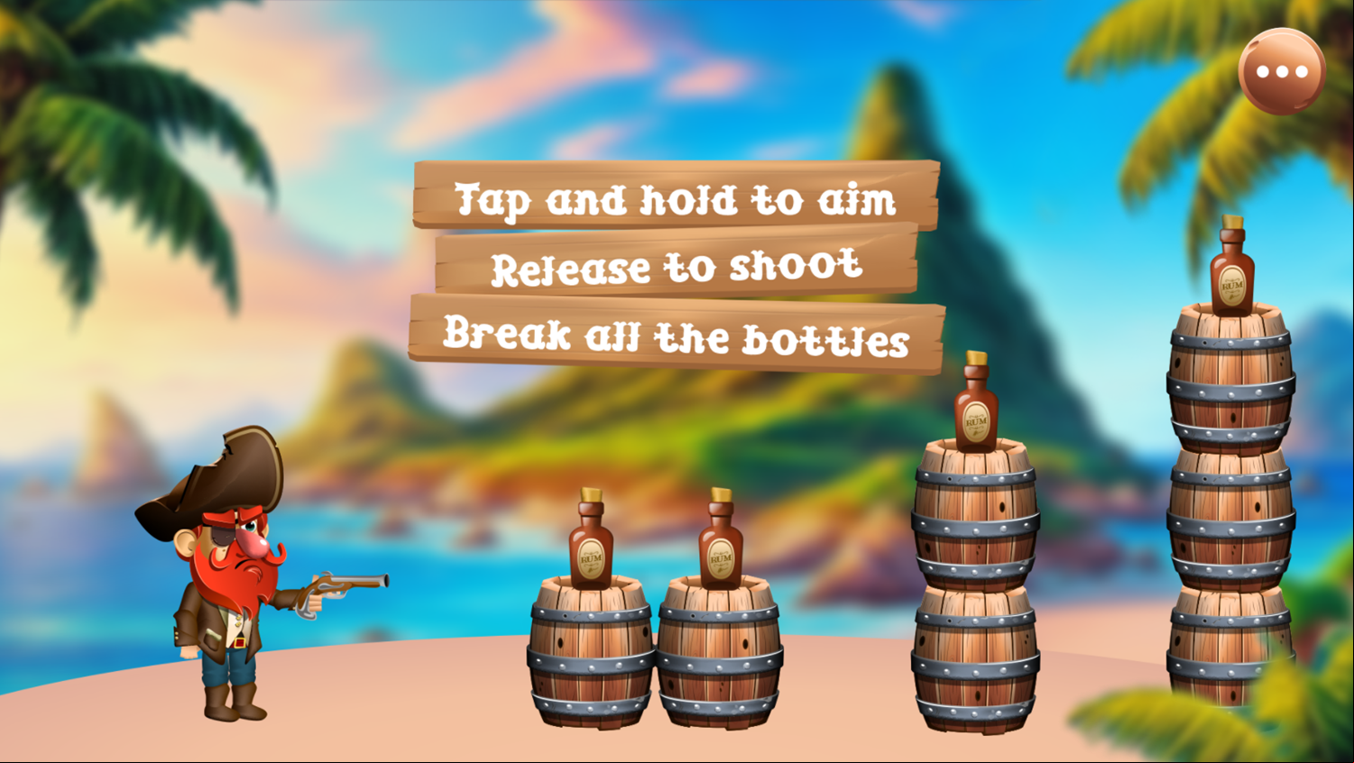 No More Rum Game How to Play Screen Screenshot.