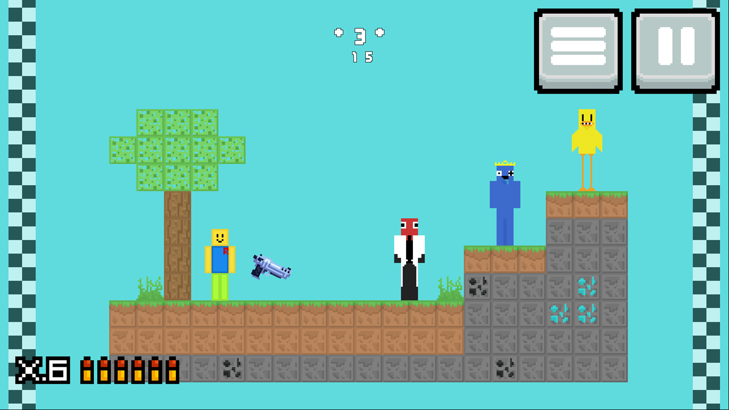 Noob Rainbow Friends Game Next Level Screenshot.