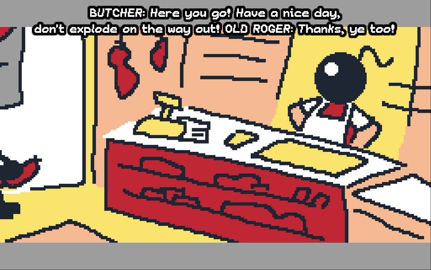 Nuke Stroll Game Final Scene Continued Screenshot.