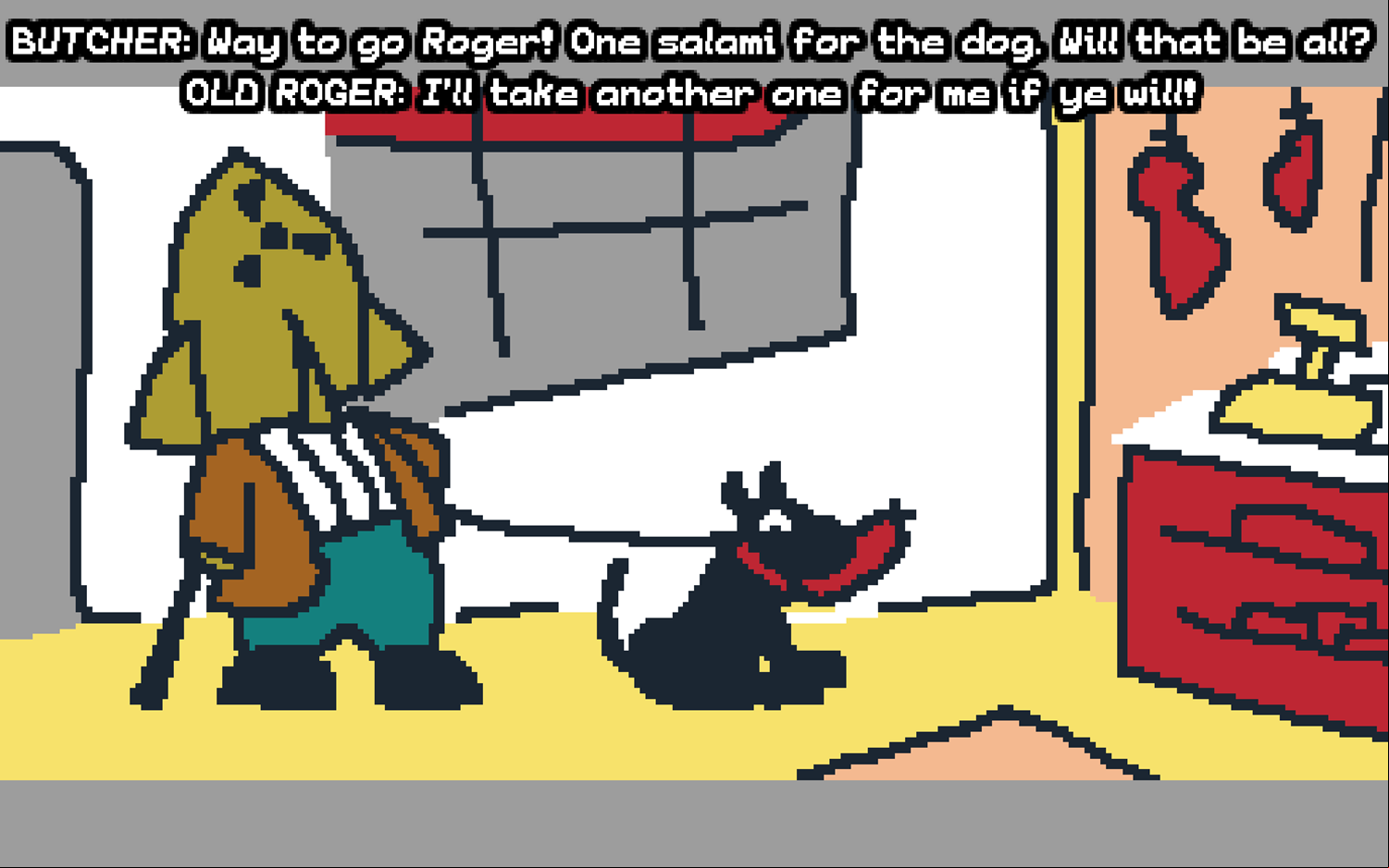 Nuke Stroll Game Final Scene Screen Screenshot.