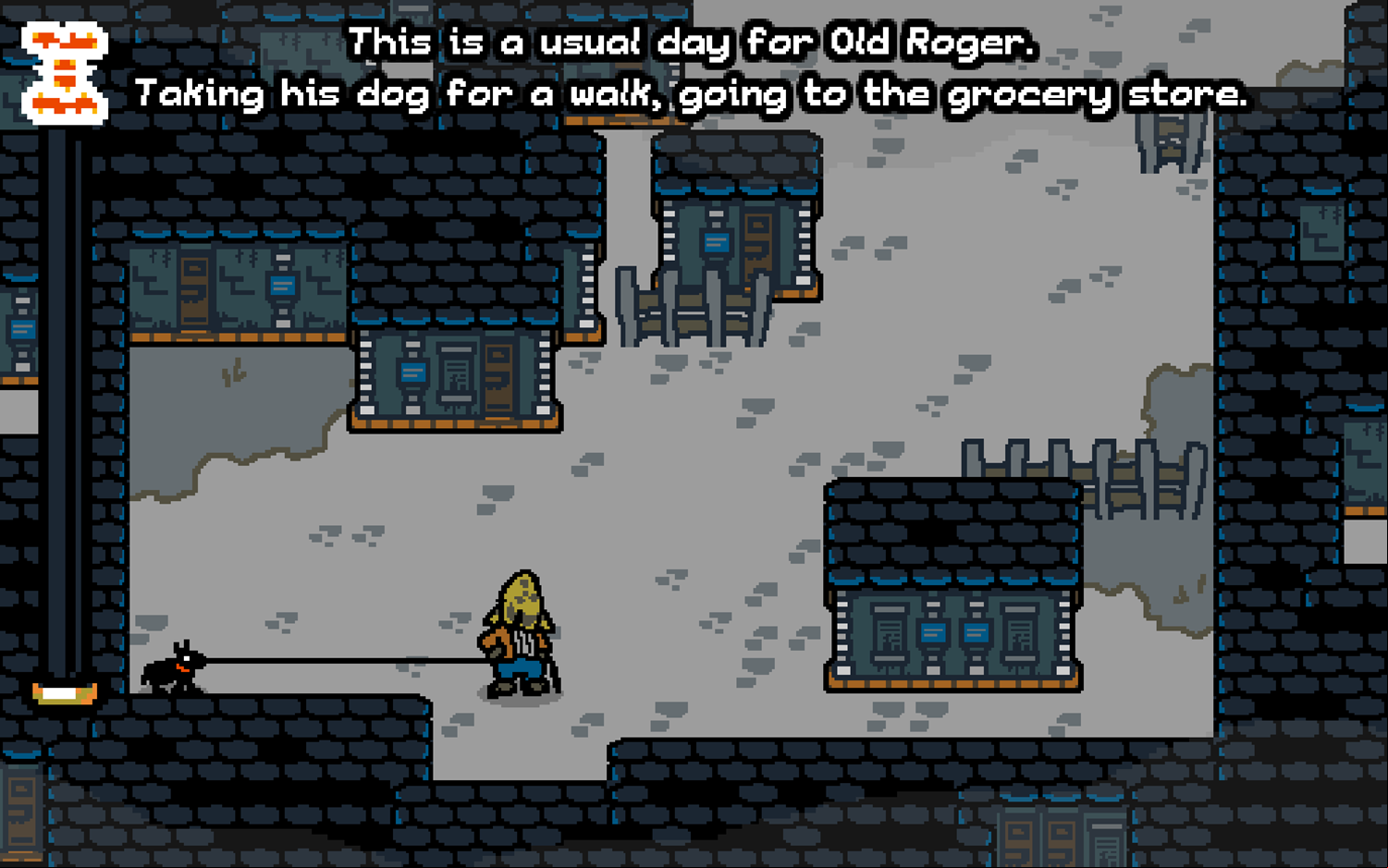 Nuke Stroll Game Screenshot.