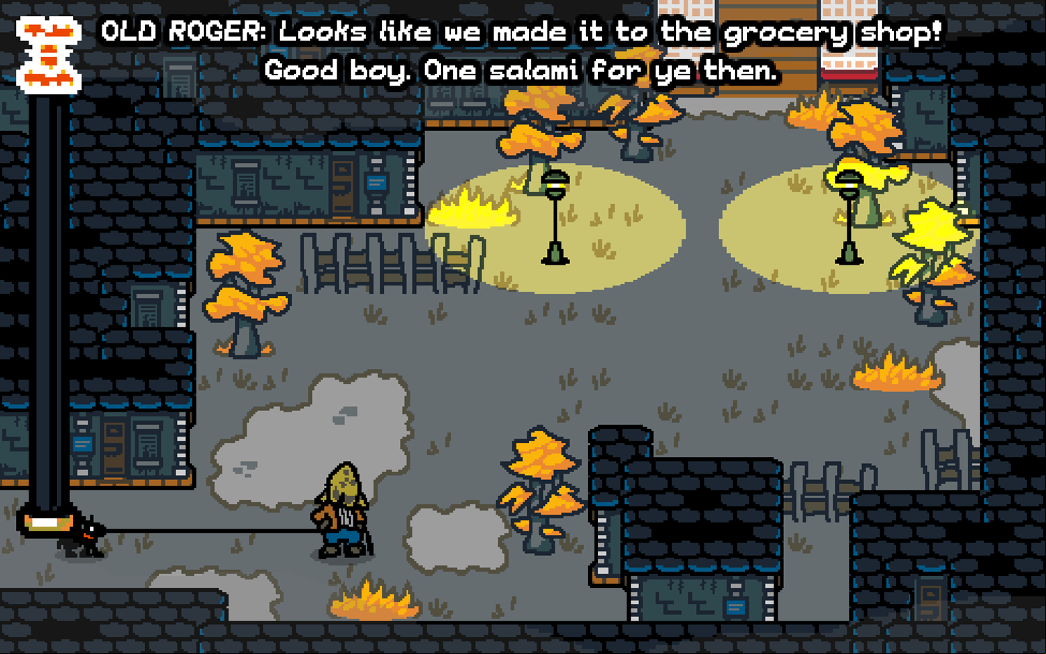 Nuke Stroll Game Grocery Store Enterance Screenshot.