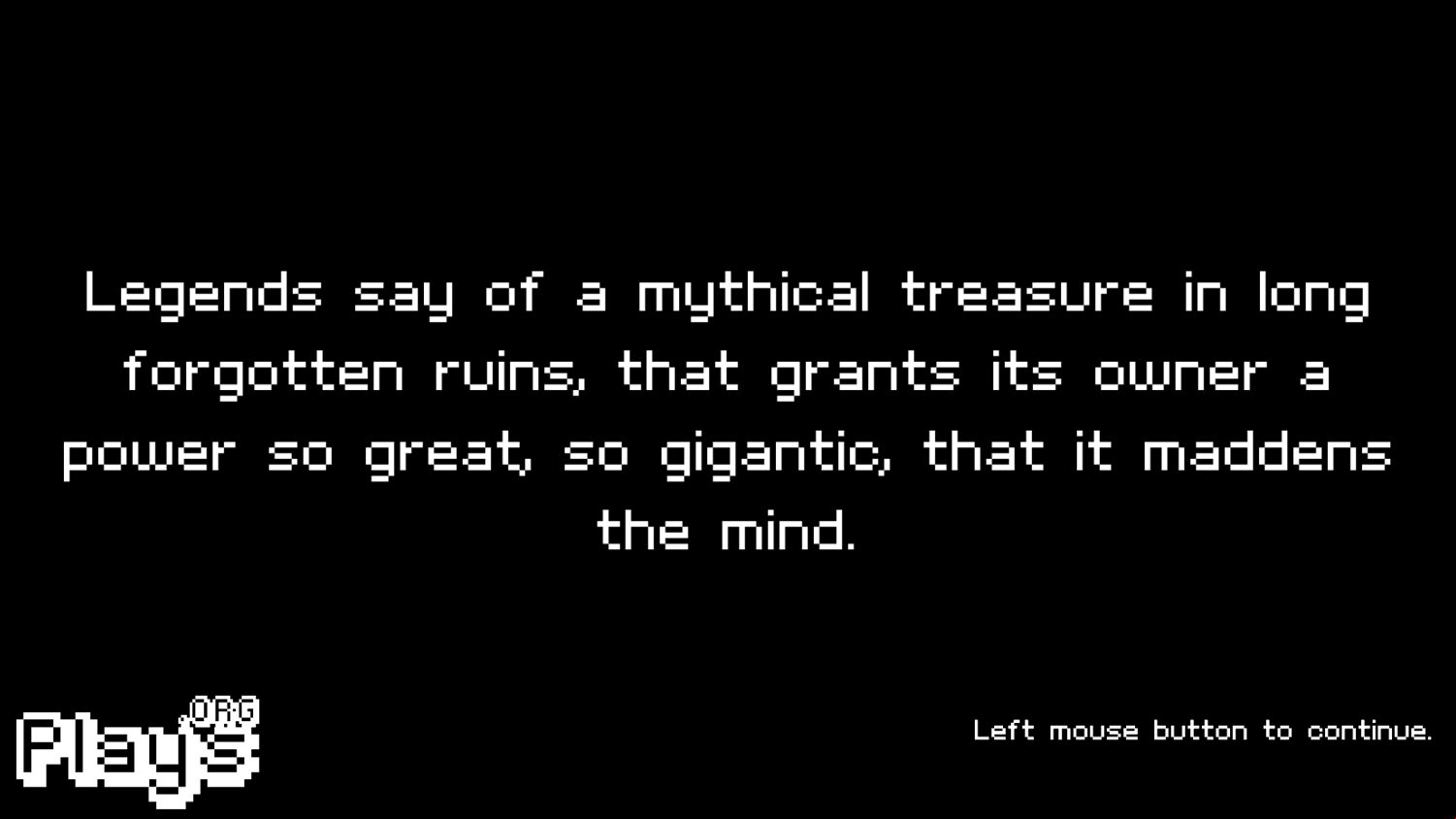 Null Dagger Game Intro Screenshot.