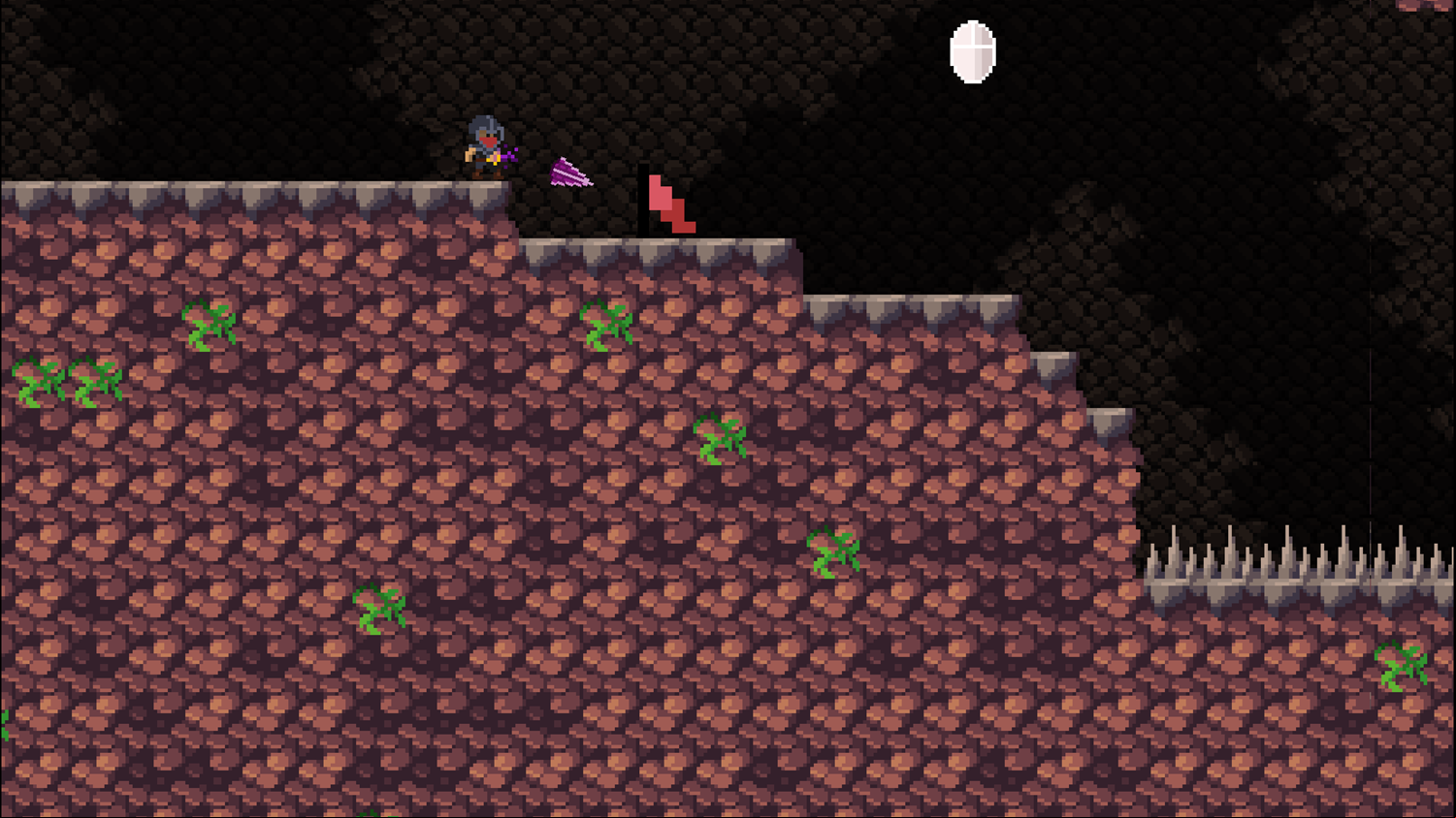 Null Dagger Game Left Click to Throw Dagger Screenshot.