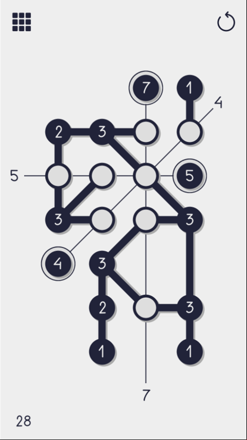 Num Dot Game Final Level Beat Screenshot.