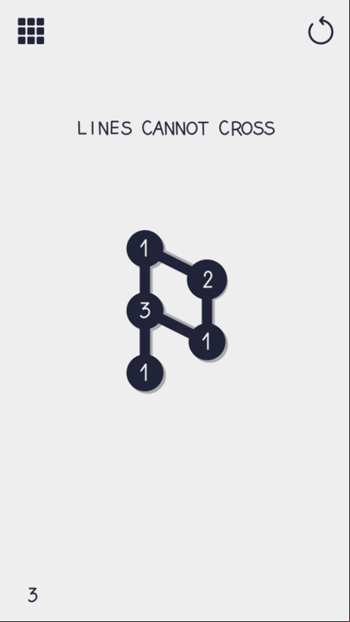 Num Dot Game Instructions Screenshot.