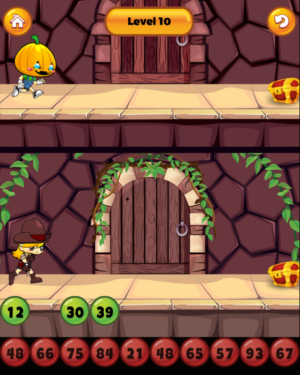 Number Hero Game Next Level Screenshot.