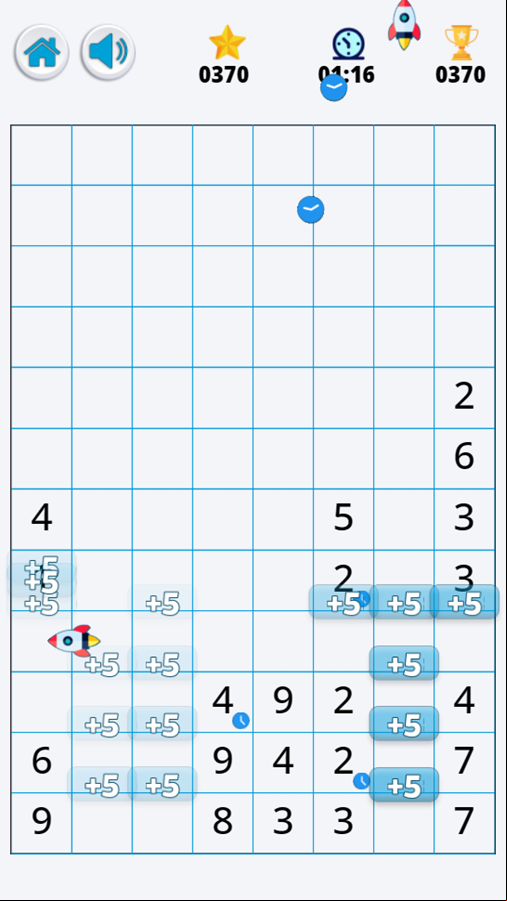 Number Match Game Combo Screenshot.