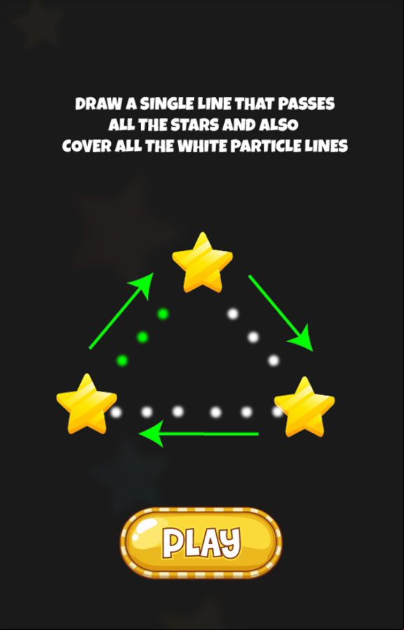 One Line Game How To Play Screenshot.