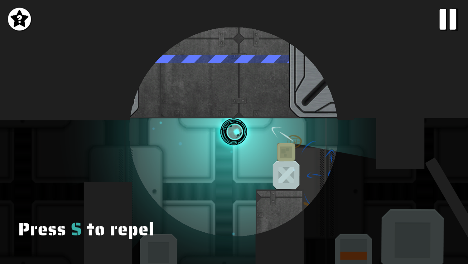 OrbaDrone Game How To Repel Screenshot.