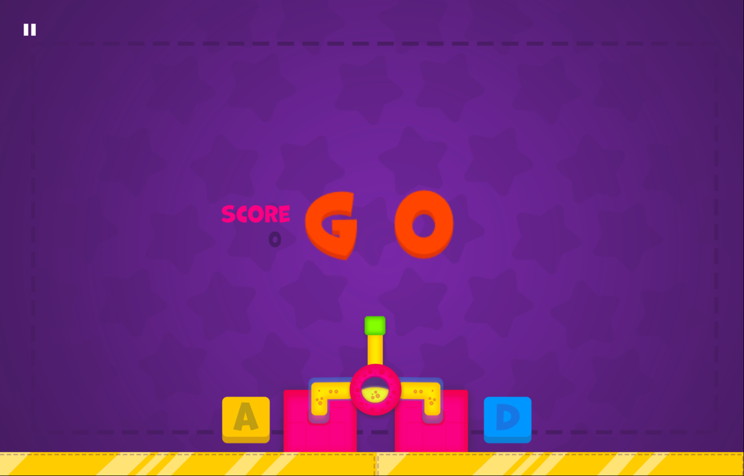 Paint Gun Game Start Screenshot.