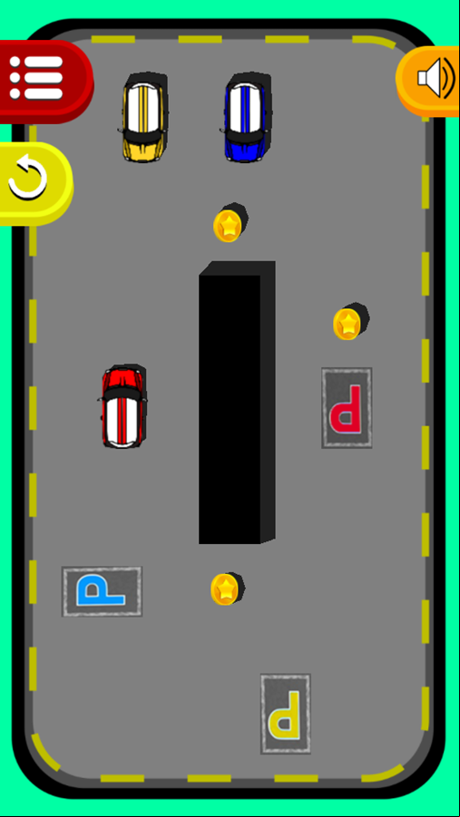 Park Master Game Level Progress Screenshot.