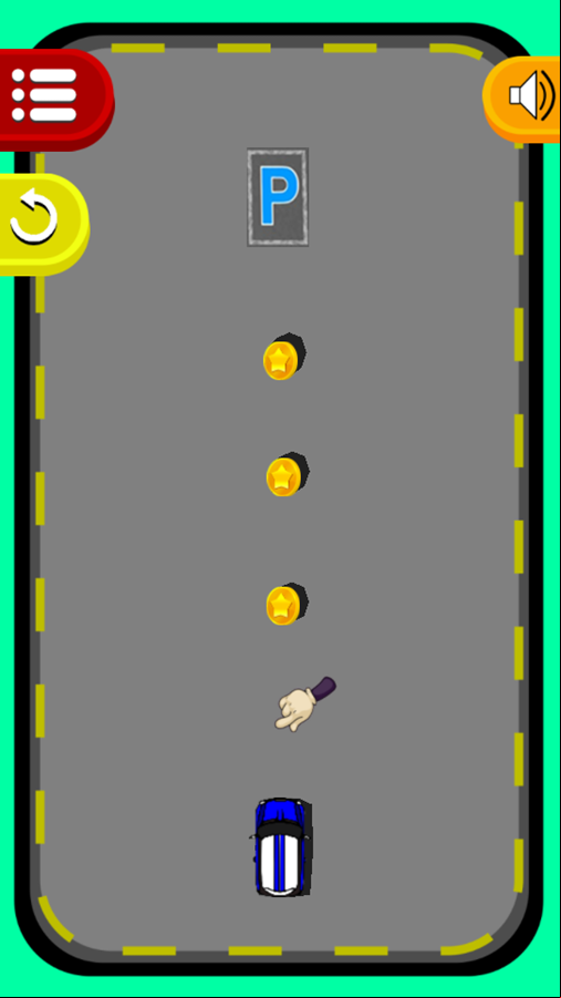 Park Master Game Level Start Screenshot.