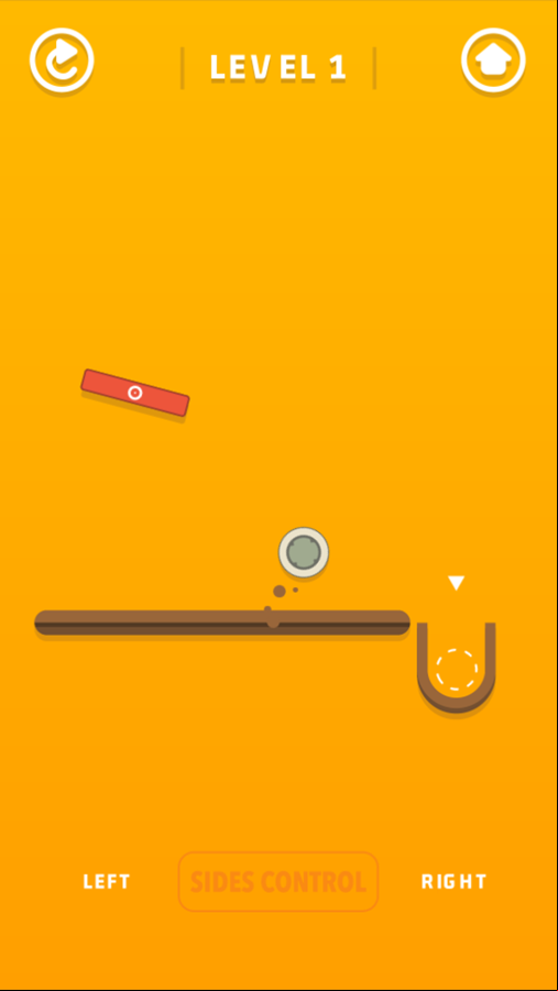 Path Control Game Level Play Screenshot.
