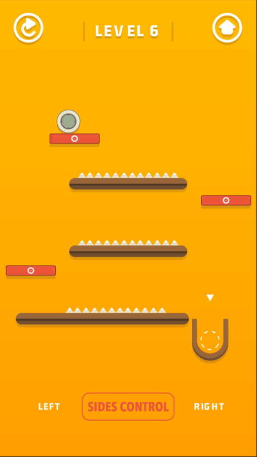 Path Control Game Next Level Screenshot.