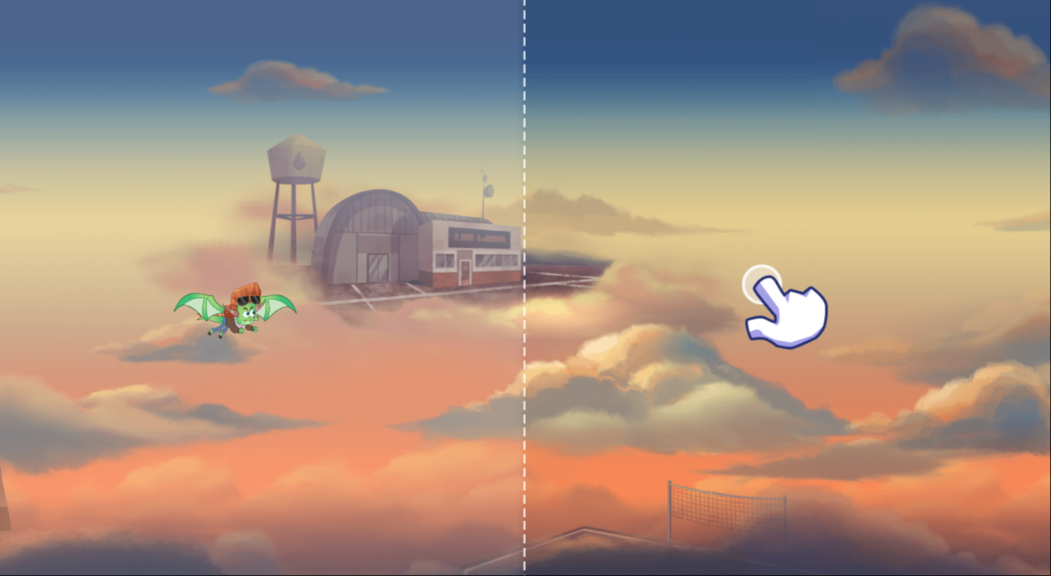 Penn Zero Part Time Hero Wingfire Academy Raid Game Click To Shoot Screenshot.