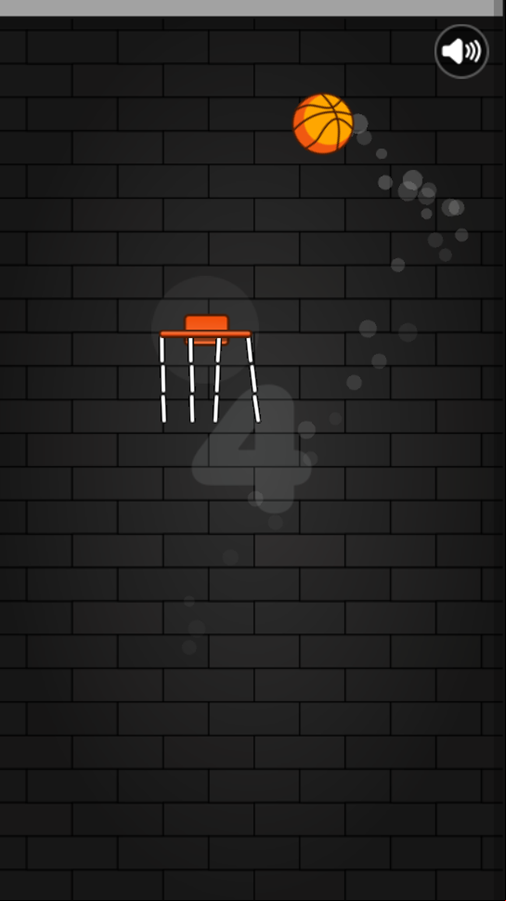 Perfect Dunk Game Play Screenshot.