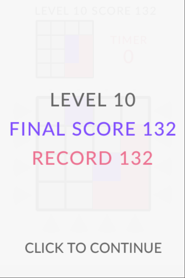PicTile Game Welcome Screen Screenshot.