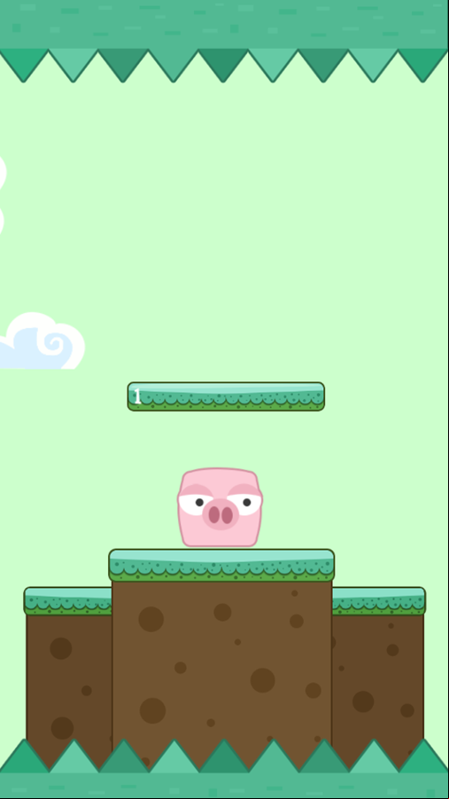 Pig Game Start Screenshot.
