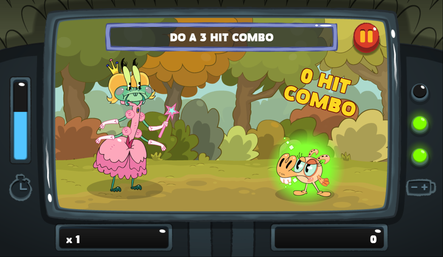 PGBC Game Lad Blitz Game Do A Combo Gameplay Screenshot.