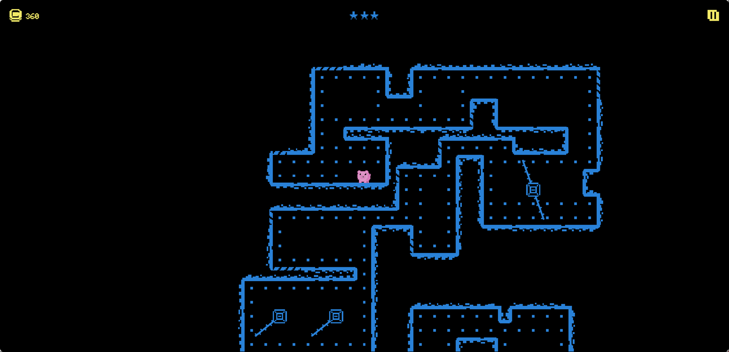 Piggy Dash Game Level With a Double Spinner Screenshot.