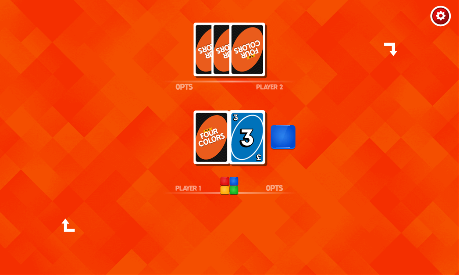 Play Four Colors Game Round Win Screenshot.