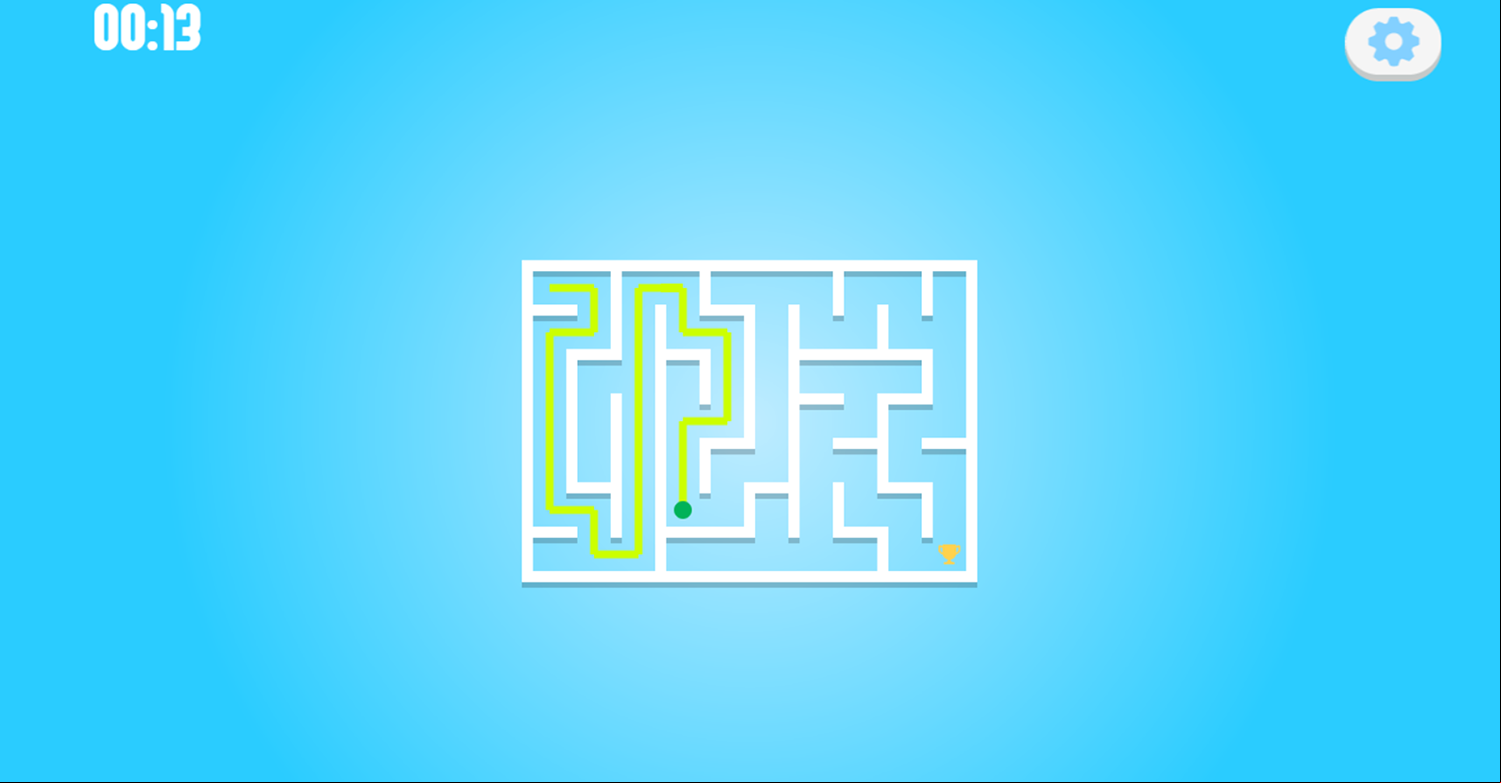 Play Maze Level Select Screenshot.