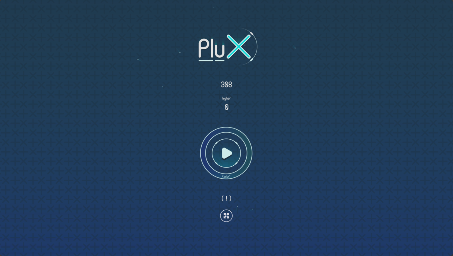 Plux Game Score Screenshot.